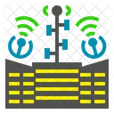 Connected Satellite Signal Icon