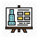 Building Presentation Color Icon