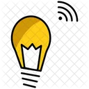 Bulb Internet Of Things Iot Icon