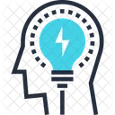 Bulb Head Idea Icon