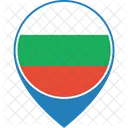 Bulgaria Flag World Icon