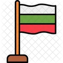 Bulgaria Pais Bandeira Ícone