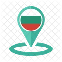 Bulgarien Flagge Symbol