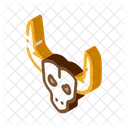 Bull Horns Desert Icon