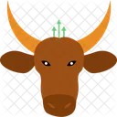 Bull Aggressive Animal Icon