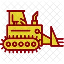 Bulldozer Construction Digger Icon