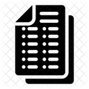Tasklist Document Bullets Lists Lists Icon