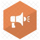 Bullhorn Advertising Announcement Icon