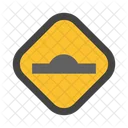 Bumper Car Construction Icon