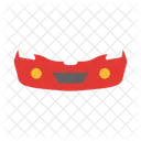 Bumper Car Construction Icon