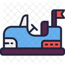 Bumper Car Ride Icon