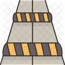 Bumper Road Hump Stopper Icon