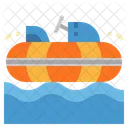 Bumper Boats Hobbies Icon