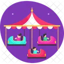 Bumper Cars Bumper Car Carnival Icon