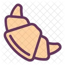 Bun Bakery Croissant Icon