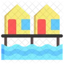 Bungalow House Home Icon