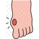 Bunions Toe Swollen Icon