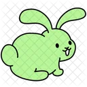 Bunny Back Rabbit Icon