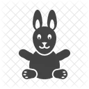 Bunny Animal Toy Icon