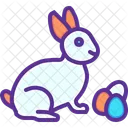 Bunny Rabbit Easter Icon