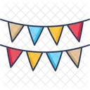 Bunting Flag  Icon