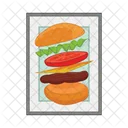 Hamburger Burger Food Icono