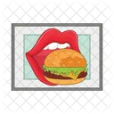 Hamburger Burger Food Icono