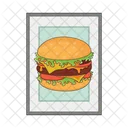 Hamburger Burger Food Icono