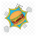 Hamburger Burger Food Icono