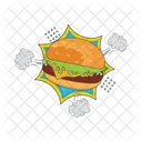 Hamburger Burger Food Icono