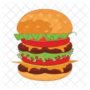 Hamburger Burger Food Icono