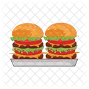 Hamburger Burger Food Icono