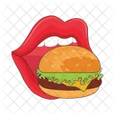 Hamburger Burger Food Icono