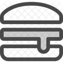 Burger Hamburger Fast Icon