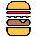 Burguer Food Hamburguer Icon