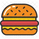 Burger Fast Food Icon