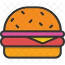 Burger Fast Food Icon