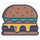 Burger Cheeseburger Hamburger Icon