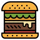 Hamburger Burger Fast Icon