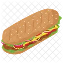 Burger Fast Food Junk Meal Icon