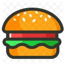 Burger Junk Meal Icon