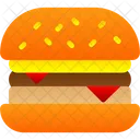 Burger Cheese Cooking Icon