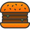 Burger Cheese Cooking Icon