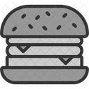 Burger Cheese Cooking Icon