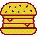 Burger Cheese Cooking Icon