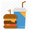 Burger Menu Drink Icon