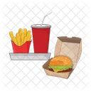 Hamburger Burger Food Icono