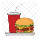 Hamburger Burger Food Icono