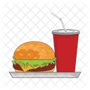 Hamburger Burger Food Icono