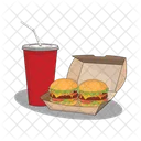 Hamburger Burger Food Icono